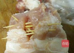 蜜汁蛋黄烤肉的做法图解3