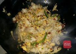 白菜蛋炒饭的做法图解8