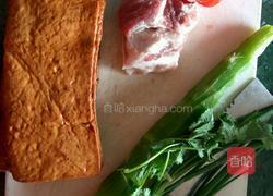 肉丝炒豆腐干的做法图解1