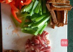 肉丝炒豆腐干的做法图解2