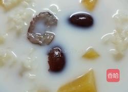 木瓜雪耳牛奶炖的做法图解2