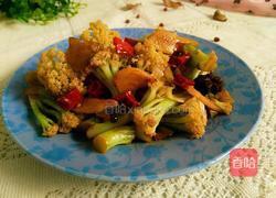 干煸孜然菜花的做法图解10