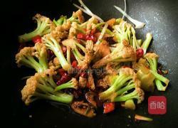 干煸孜然菜花的做法图解9