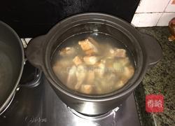 烧猪骨淡菜芥菜粥的做法图解6