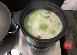 烧猪骨淡菜芥菜粥的做法图解9