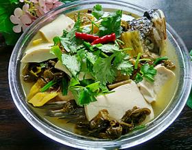 酸菜豆腐鱼头汤[图]