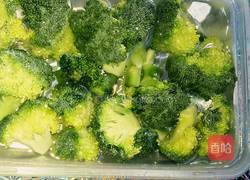 蚝油香菇西兰花的做法图解1