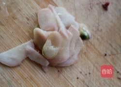 甜椒炒猪肺的做法图解3