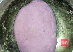 紫薯玫瑰花馒头的做法图解6