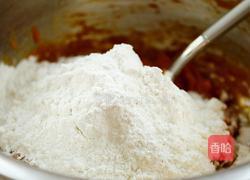 椰蓉南瓜豆沙饼的做法图解4
