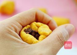椰蓉南瓜豆沙饼的做法图解9