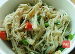 凉拌金针菇的做法图解8