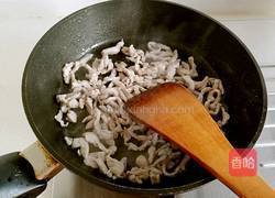 红椒肉丝的做法图解4