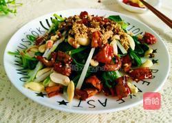 干锅辣椒拌菠菜的做法图解7