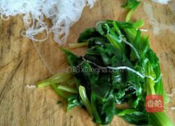 凉拌粉丝菠菜的做法图解6