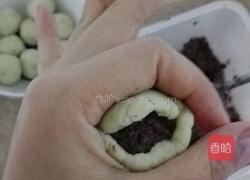 红薯豆沙糯米滋的做法图解7
