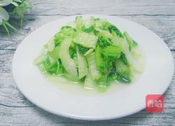 清炒长白菜的做法图解6
