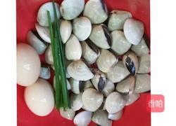 蚬子水蒸蛋的做法图解1