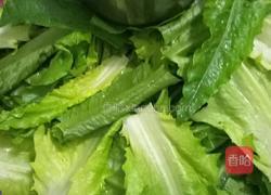 蒜蓉炒香麦菜的做法图解1