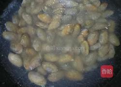 香葱炒花甲的做法图解3