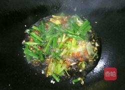 香葱炒花甲的做法图解5