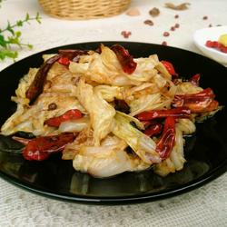 辣椒炝白菜的做法[图]