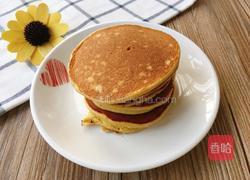 香蕉牛奶松饼的做法图解9