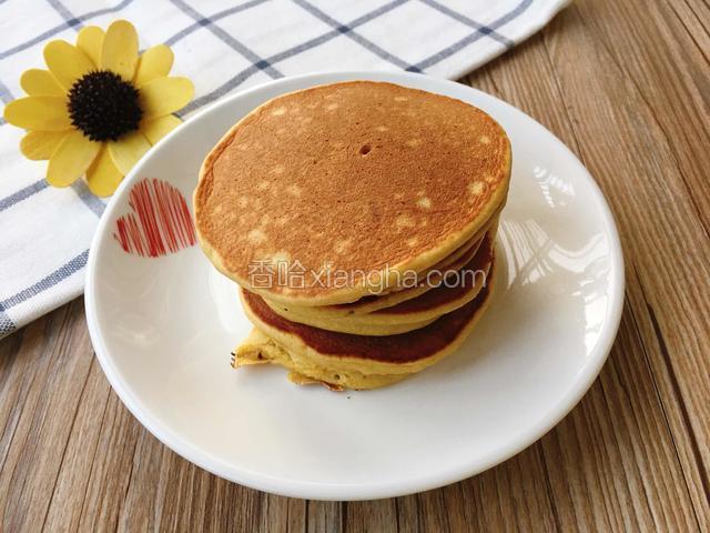 香蕉牛奶松饼
