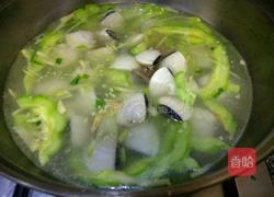 苦瓜蚬子汤的做法图解6