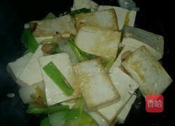 蚝油大葱烧豆腐的做法图解6