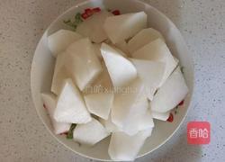 白萝卜炖排骨的做法图解2