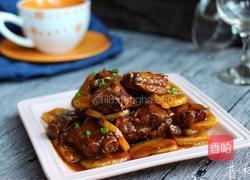 排骨烧年糕的做法图解9