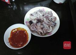 孜然鱿鱼头的做法图解2