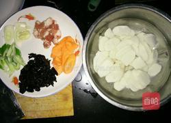 山药炒肉的做法图解2