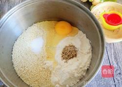 芝麻薄脆饼(无油无糖)的做法图解4