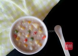 五彩燕麦粥的做法图解9