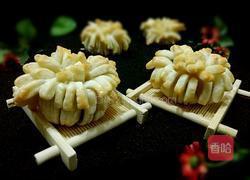 中式酥皮点心花开富贵的做法图解25