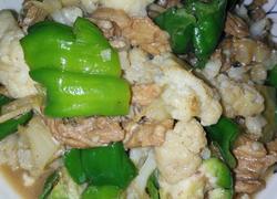 花菜青椒肉片