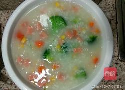 蔬菜粥的做法图解4