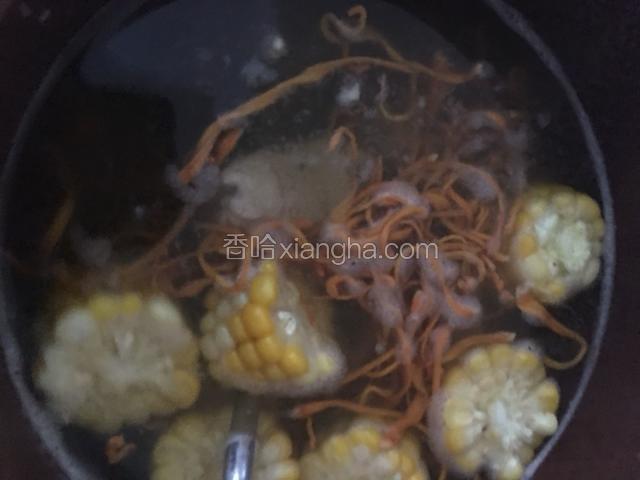 将所有材料放入紫砂煲，调时间煲3小时