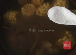 虫草花玉米龙骨汤的做法图解5