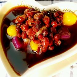 红豆沙芋圆甜品#年夜饭甜品的做法[图]