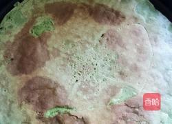 菜汁鸡蛋饼的做法图解6