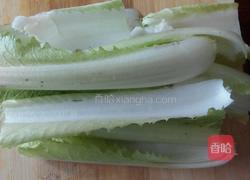 呛炒白菜的做法图解1