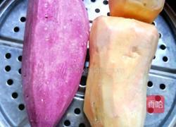 双色玫瑰馒头的做法图解2