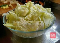 肉末大白菜炖豆腐的做法图解2