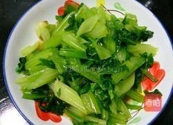 凉拌芹菜的做法图解4