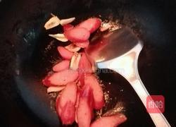 鸡腿菇烧腊肠的做法图解6