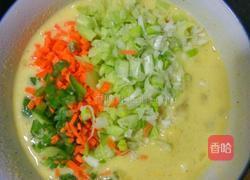 什锦鸡蛋饼的做法图解4