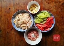 腐竹回锅肉的做法图解1